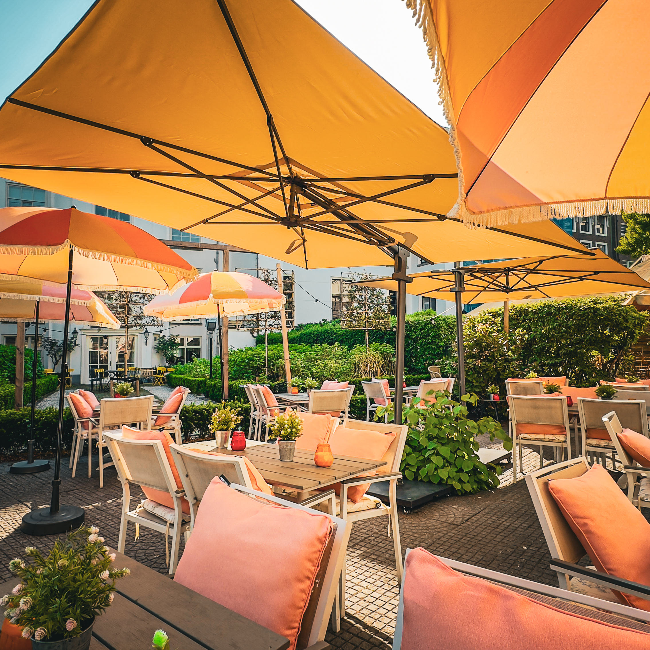 Beste terras van Amsterdam